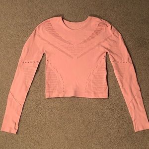 Fabletics Long Sleeve Crop Top